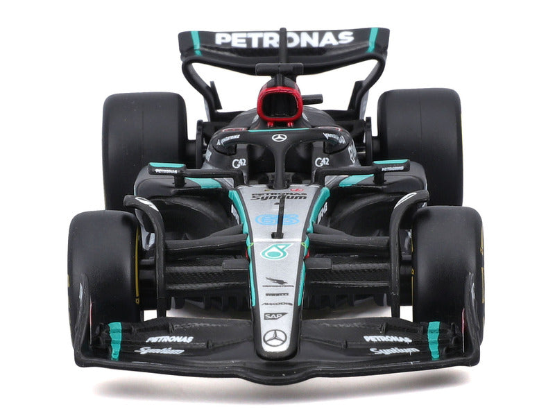 Mercedes coche a escala, bburago, George Russell, #63, 1:43, F1W15