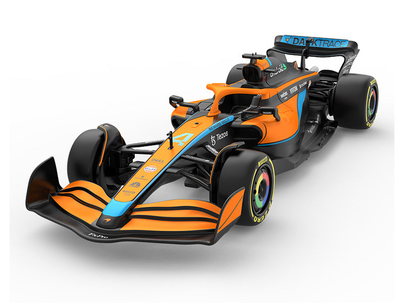 coche modelo McLaren, Rastar, Lando Norris, #4, MCL36, 2024