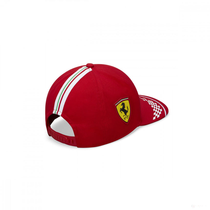 Gorra de ala plana, Puma Ferrari Charles Leclerc, Hombre, Rojo, 2021 - FansBRANDS®
