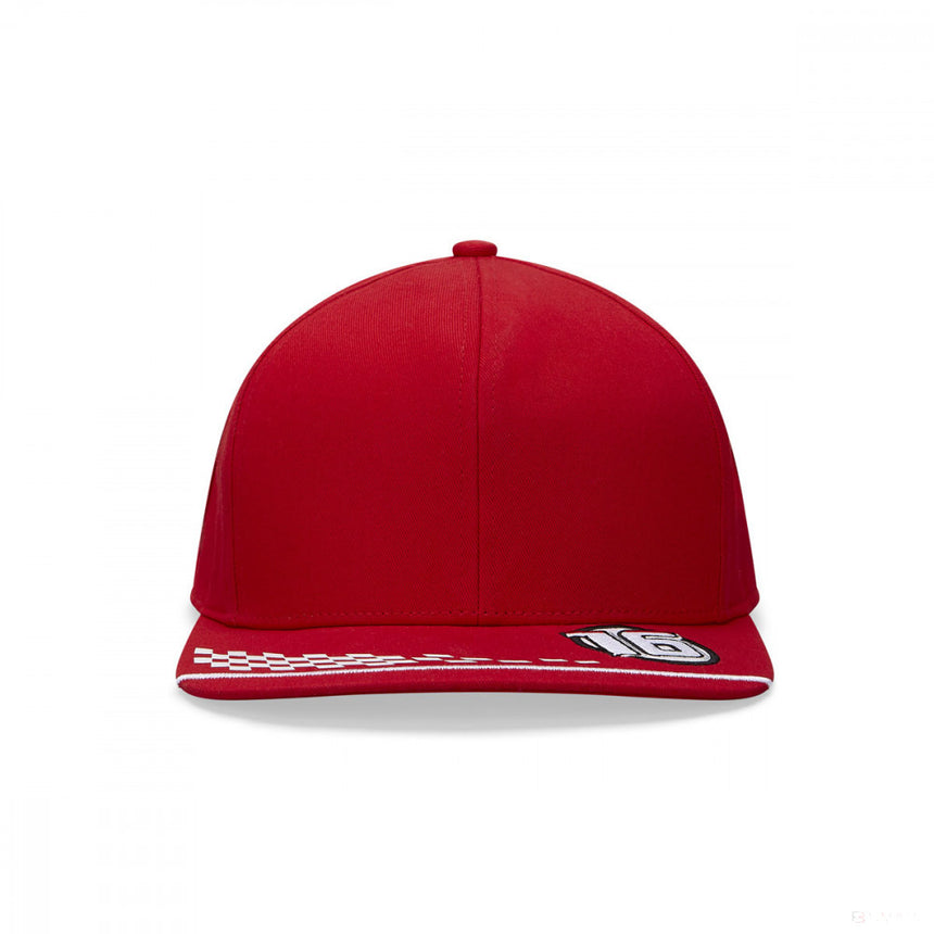Gorra de ala plana, Puma Ferrari Charles Leclerc, Hombre, Rojo, 2021 - FansBRANDS®