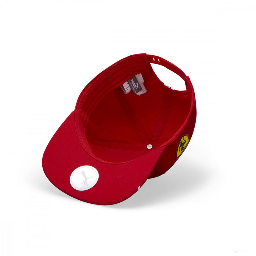 Gorra de ala plana, Puma Ferrari Charles Leclerc, Hombre, Rojo, 2021 - FansBRANDS®
