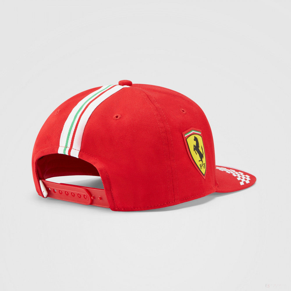 2021, Rojo, Adulto, Puma Ferrari Carlos Sainz Flatbrim Gorra - FansBRANDS®