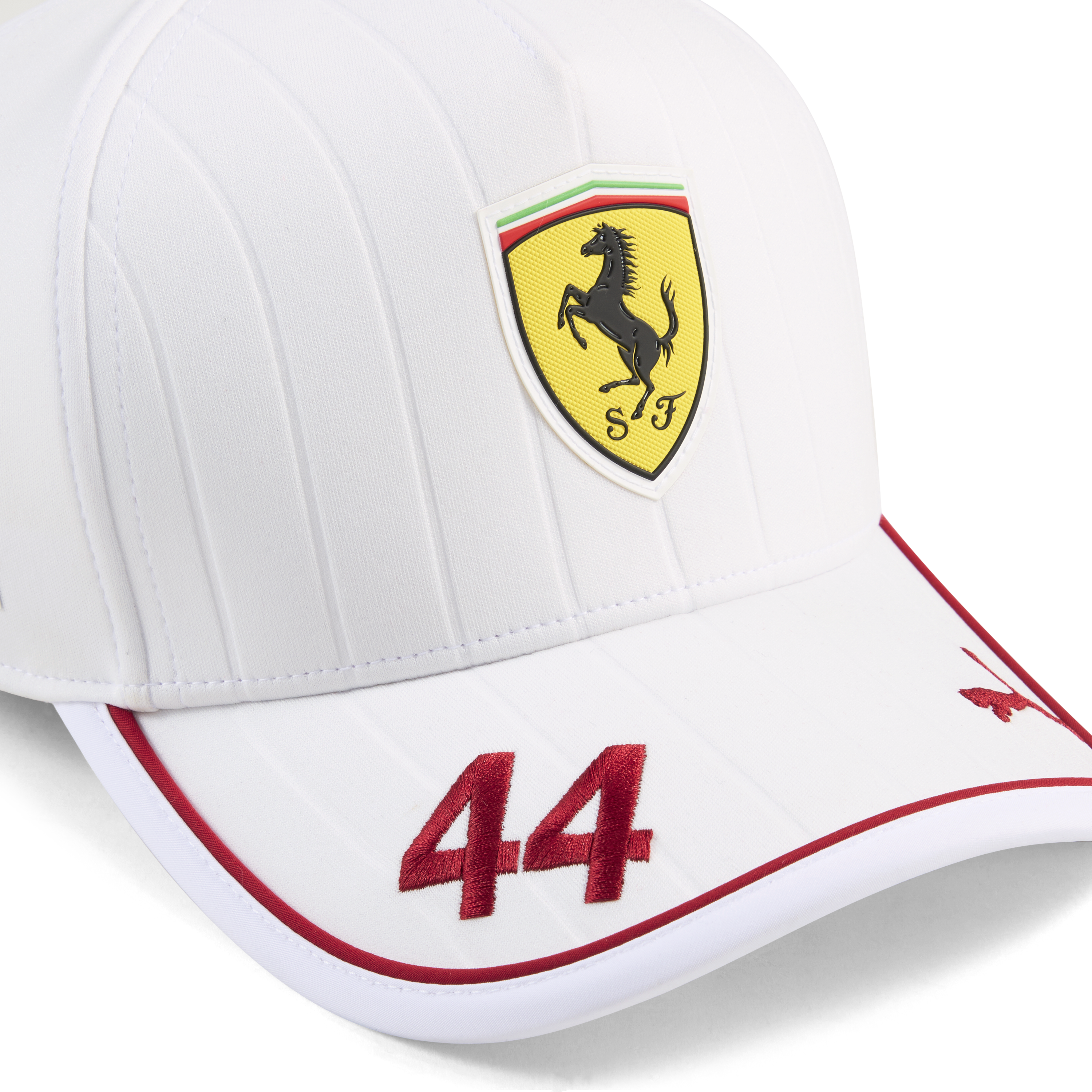 Ferrari, Lewis Hamilton, gorra de béisbol, blanca 🔥