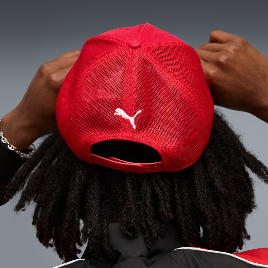 Gorra camionera Ferrari, Puma, roja 🔥