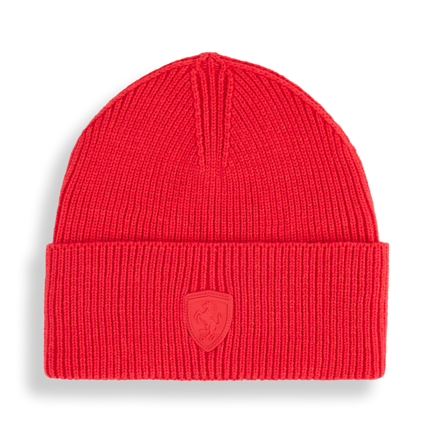 Gorro Ferrari Pro, Puma, de copa media, rojo