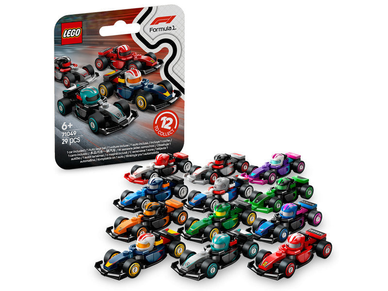 LEGO® Minifigures, 71049, coleccionables 1 de 12, coches de F1