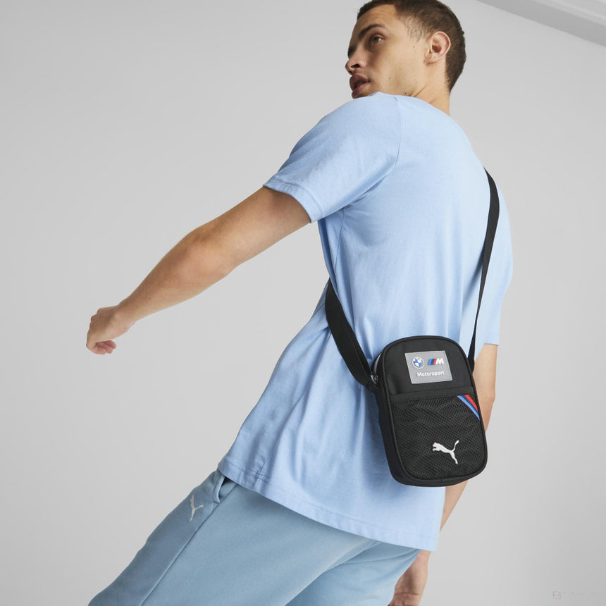 BMW, Puma, small portable bag, black - FansBRANDS®