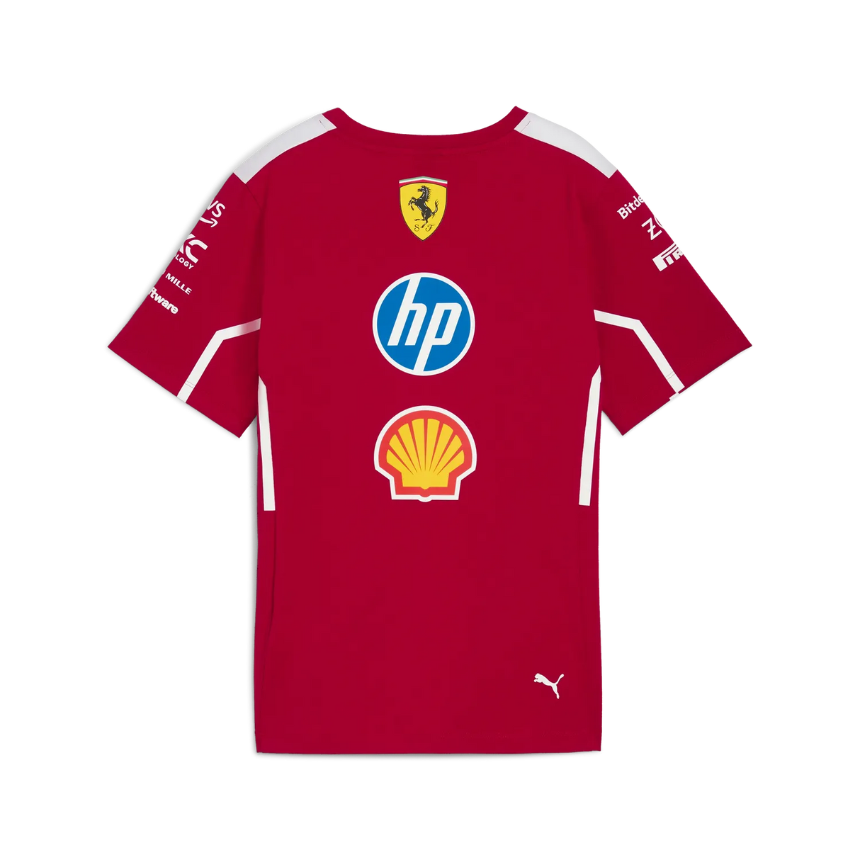 Scuderia Ferrari Equipo Camiseta Cuello Redondo Mujer 🔥