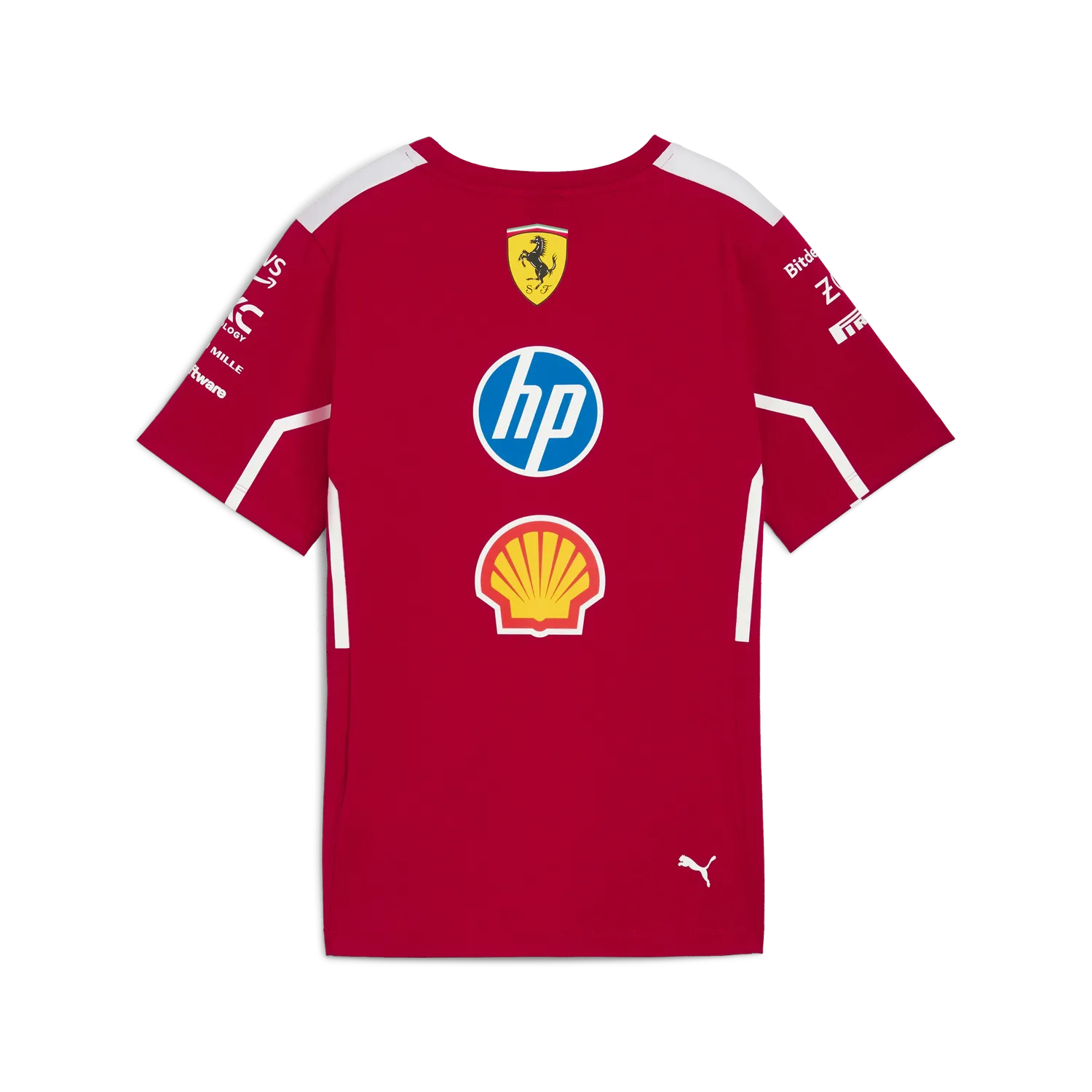 Scuderia Ferrari Equipo Camiseta Cuello Redondo Mujer 🔥