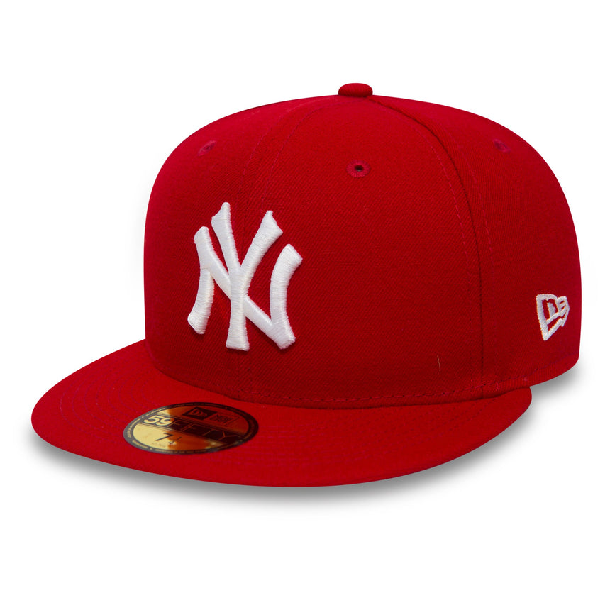 Gorra de béisbol New Era para los New York Yankees, Básica, roja