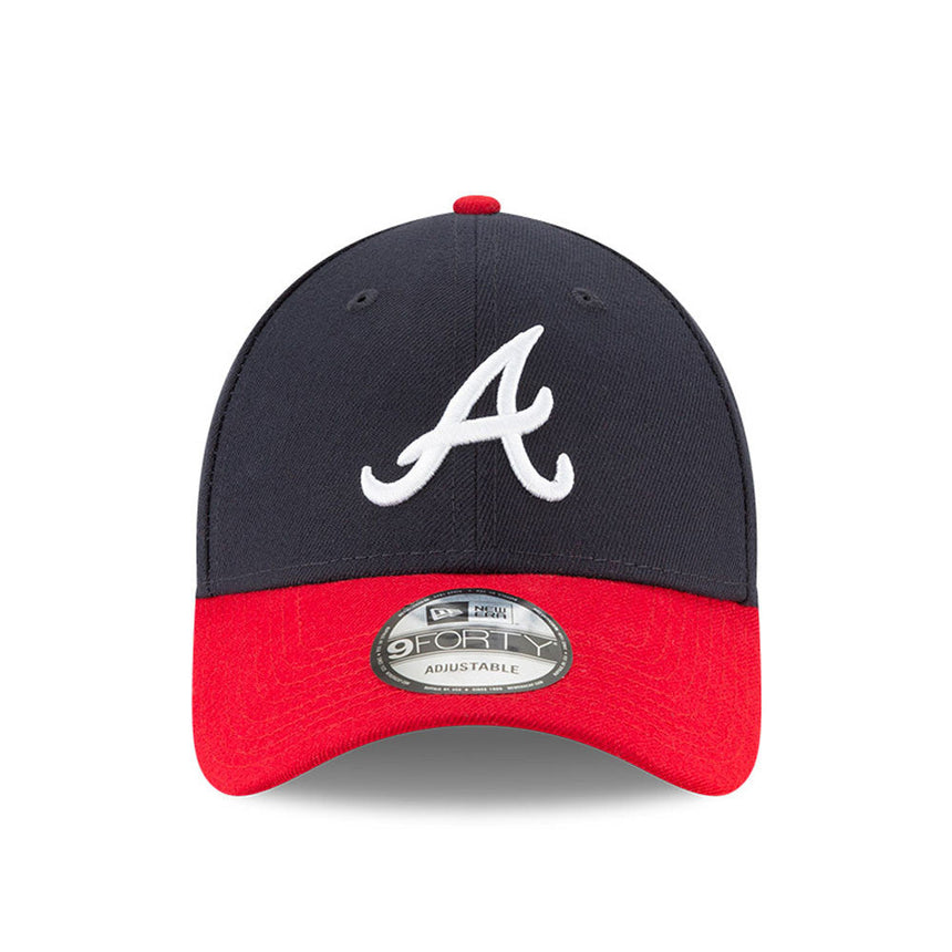 Gorra de Bravos de Atlanta, New Era, 9FORTY, del equipo, multicolor