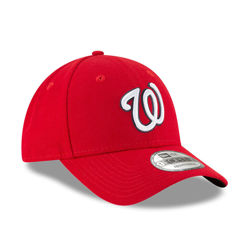 Gorra de los Nationals de Washington, New Era, 9FORTY, color rojo