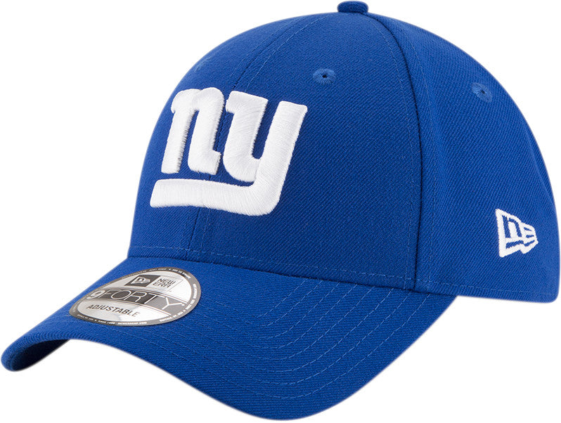 Gorra de béisbol de los Gigantes de Nueva York, New Era, 9FORTY, azul