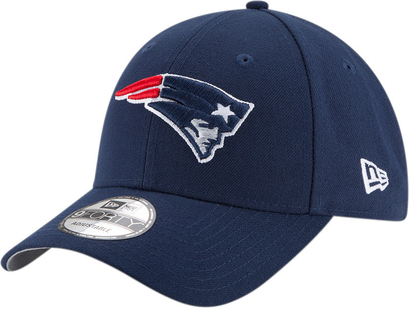 Gorra de béisbol de los Patriots de Nueva Inglaterra, New Era, 9FORTY, azul