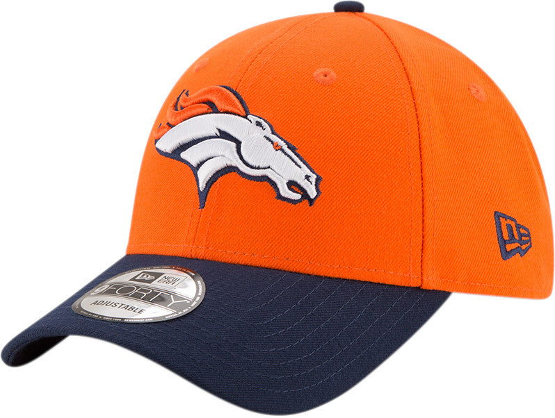 Gorra de béisbol Denver Broncos, New Era, 9FORTY, naranja