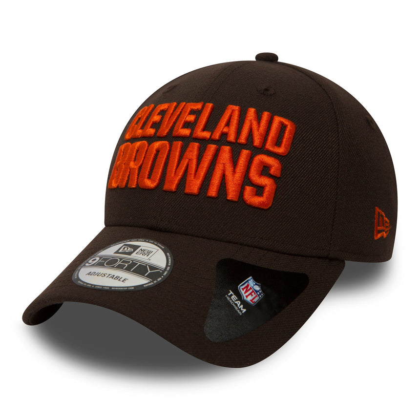 Gorra de béisbol Cleveland Browns 9FORTY, New Era, color marrón