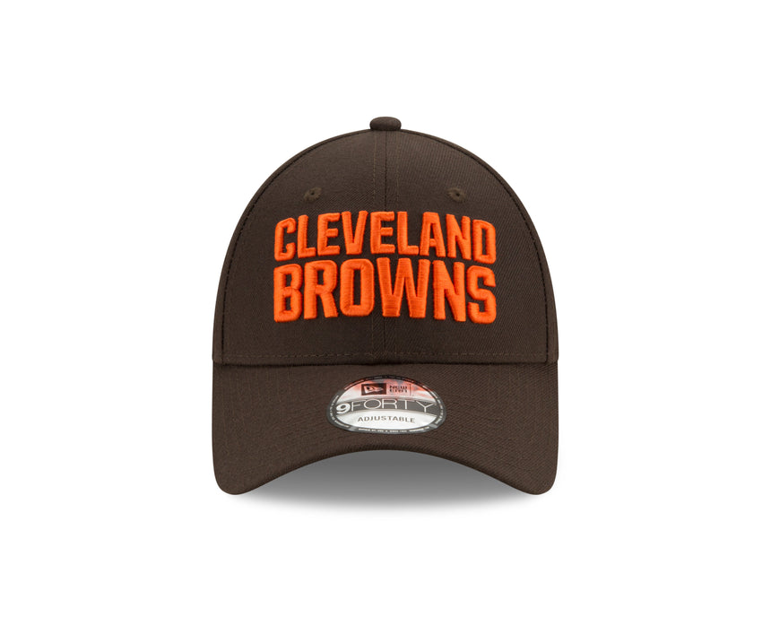 Gorra de béisbol Cleveland Browns 9FORTY, New Era, color marrón