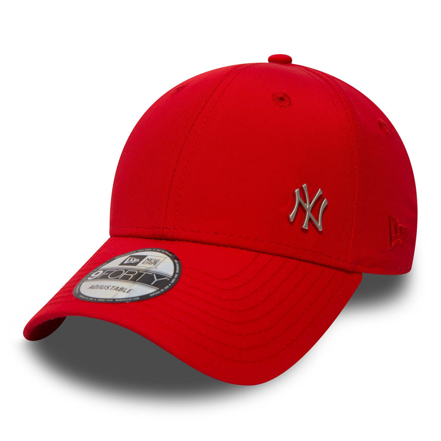 Gorra de béisbol de los Yanquis de Nueva York, New Era, 9FORTY, impecable, roja