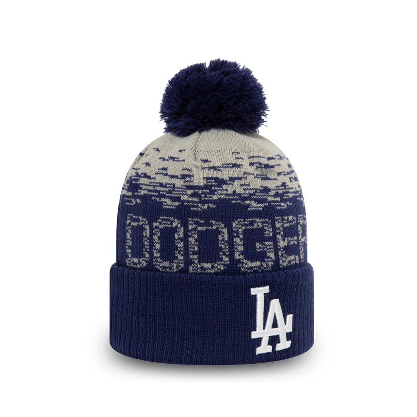Gorro beanie de los Dodgers de Los Ángeles, MLB, New Era, azul