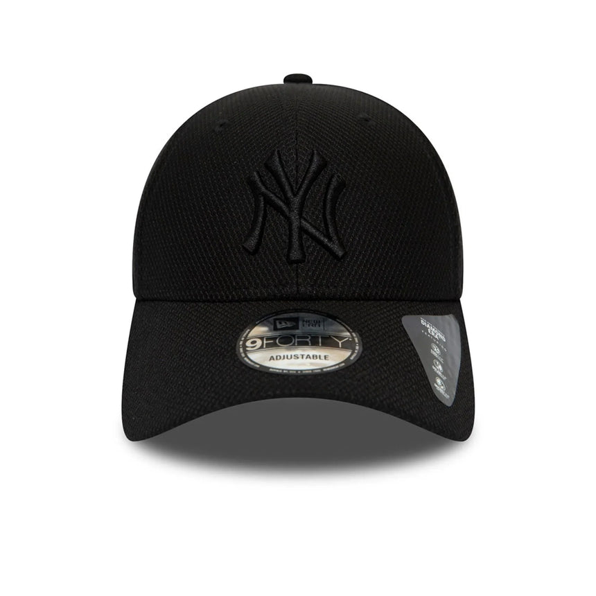 Gorra de los New York Yankees, New Era, 9FORTY, negra total