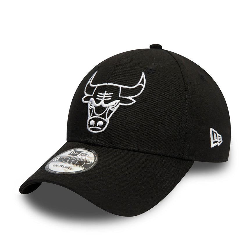 Gorra de Chicago Bulls, New Era, 9FORTY, esencial, negra