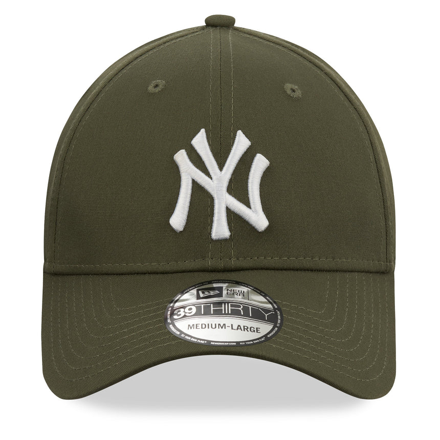 Gorra de los Yankees de Nueva York, New Era, 39THIRTY, esencial, caqui