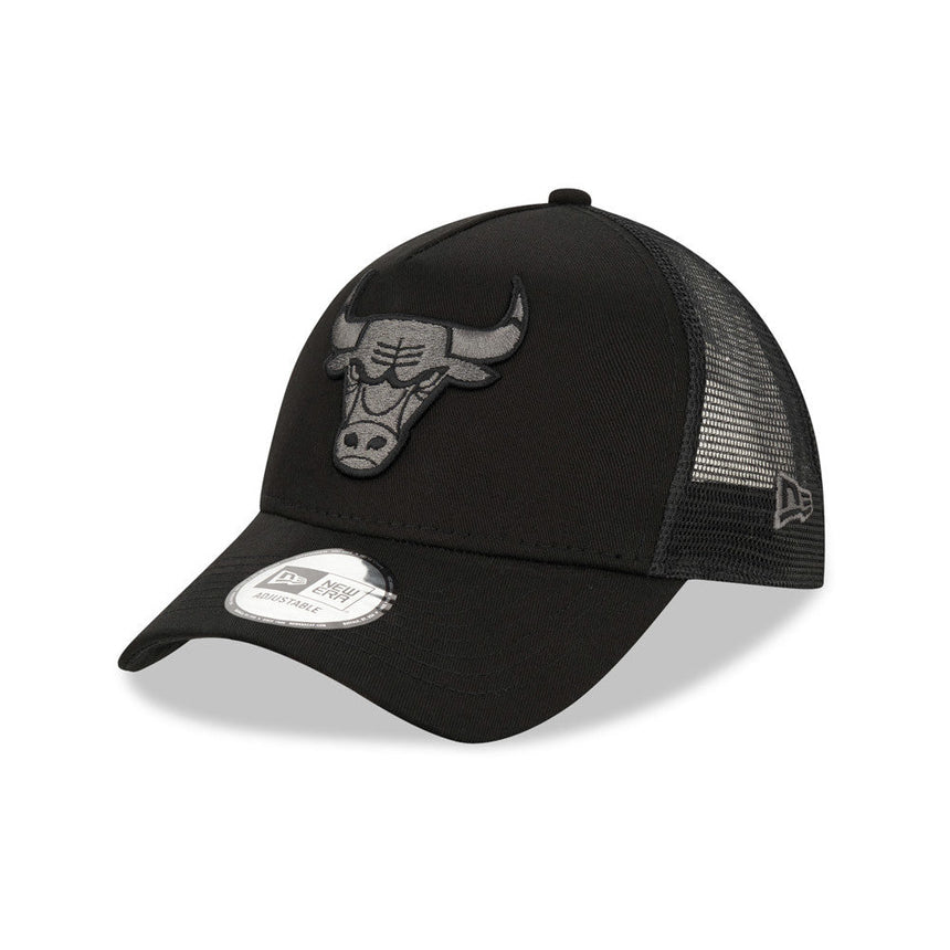 Gorra de los Chicago Bulls, New Era, 9FORTY, negra