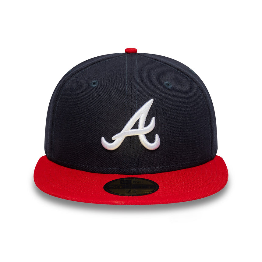 Gorra de los Atlanta Braves, New Era, 59FIFTY, multicolor
