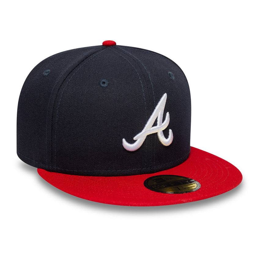 Gorra de los Atlanta Braves, New Era, 59FIFTY, multicolor