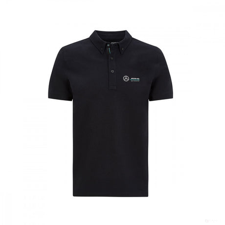 Camiseta de hombre con cuello, Mercedes Classic, Negro, 2020 - FansBRANDS®