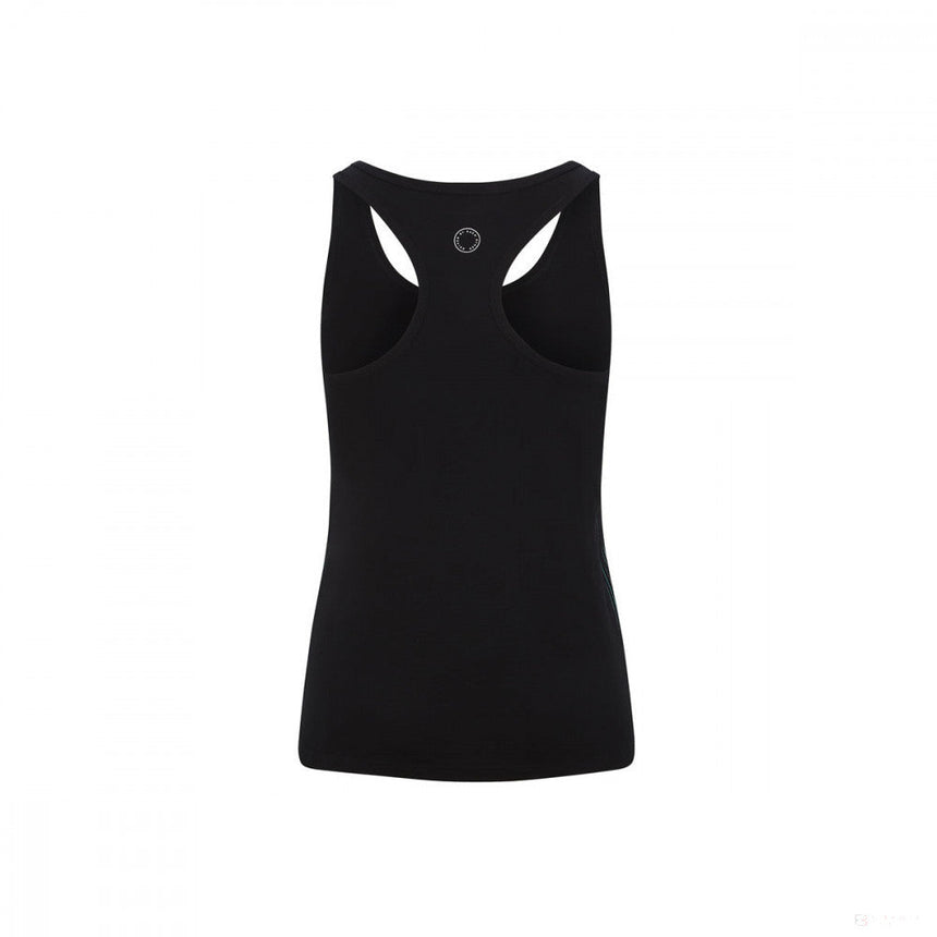 Mercedes Damen Top, Logo, Schwarz, 2020