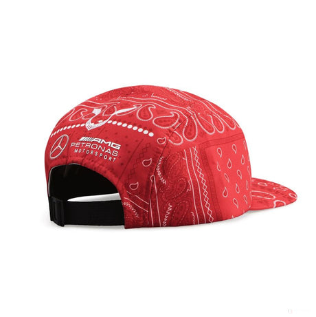 Gorra de beisbol Mercedes Lewis Hamilton - British GP, Unisex, Rojo, 2020 - FansBRANDS®