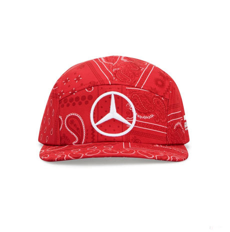 Gorra de beisbol Mercedes Lewis Hamilton - British GP, Unisex, Rojo, 2020 - FansBRANDS®