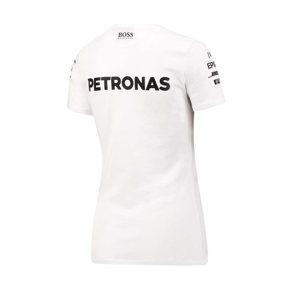 Camiseta de Mujer, Mercedes, Blanco, 2017 - FansBRANDS®