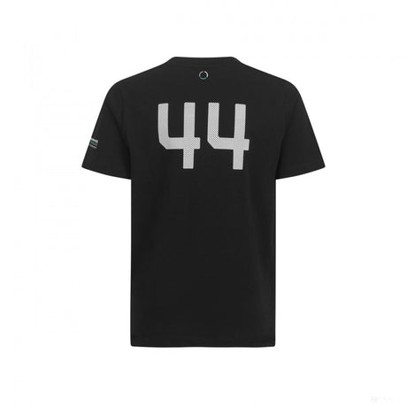 Camiseta infantil Mercedes Lewis Hamilton, #44, Negro, 2019 - FansBRANDS®