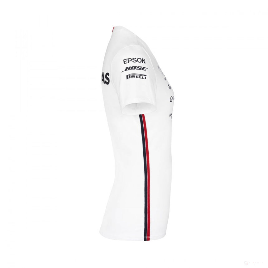 Camiseta de Mujer, Mercedes, Blanco, 2019 - FansBRANDS®