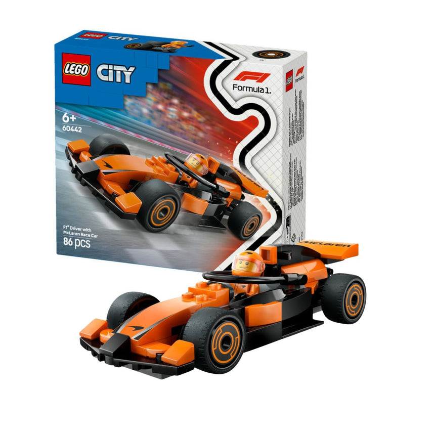 McLaren, F1 LEGO® City 60442, coche de carreras con piloto 🔥