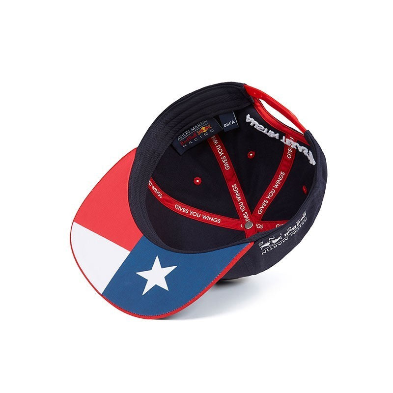 Gorra de ala plana, Red Bull USA GP, Unisex, Azul, 2018 - FansBRANDS®