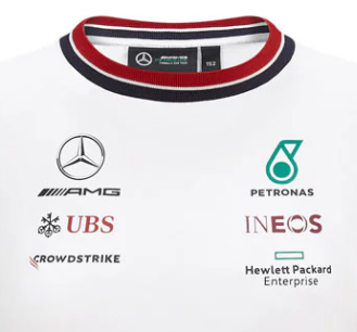 2021, White, Mercedes Nino Team Shirt