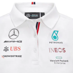 2021, White, Mercedes Women's Team Jersey