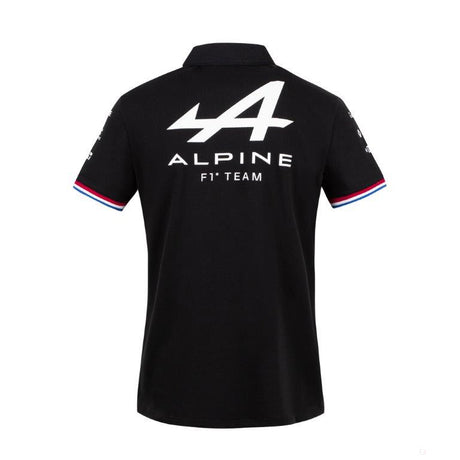 Camiseta para Hombre con Guello, Alpine, Negro, 2021 - Team - FansBRANDS®