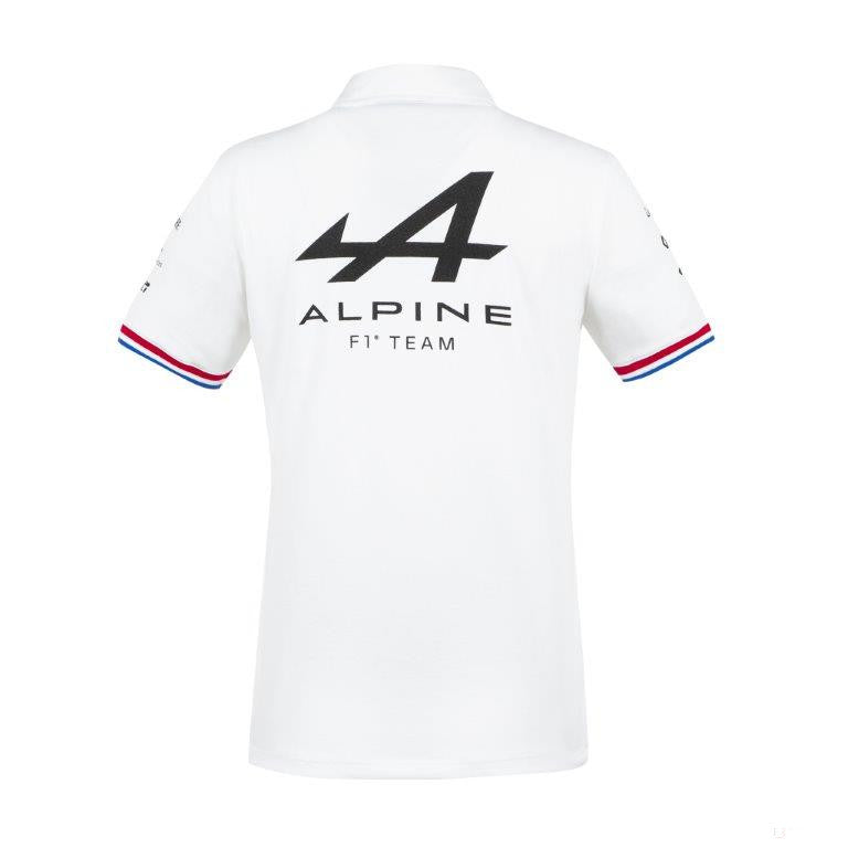 Camiseta de Mujer con Cuello, Alpine, Blanco, 2021 - Team - FansBRANDS®