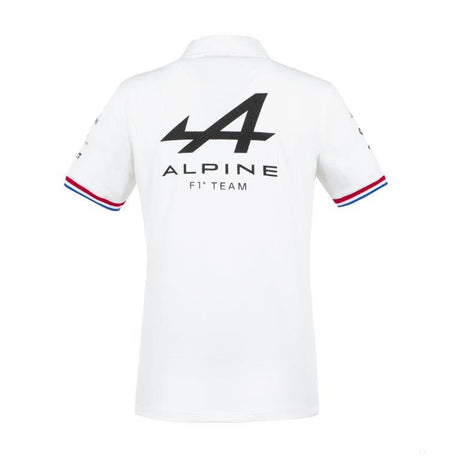 Camiseta de Mujer con Cuello, Alpine, Blanco, 2021 - Team - FansBRANDS®