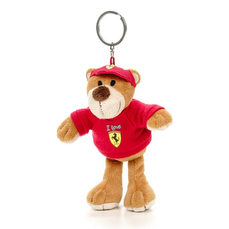 Llavero, Ferrari Teddy Bear, Unisex, Multicolor, 14 cm, 2018 - FansBRANDS®