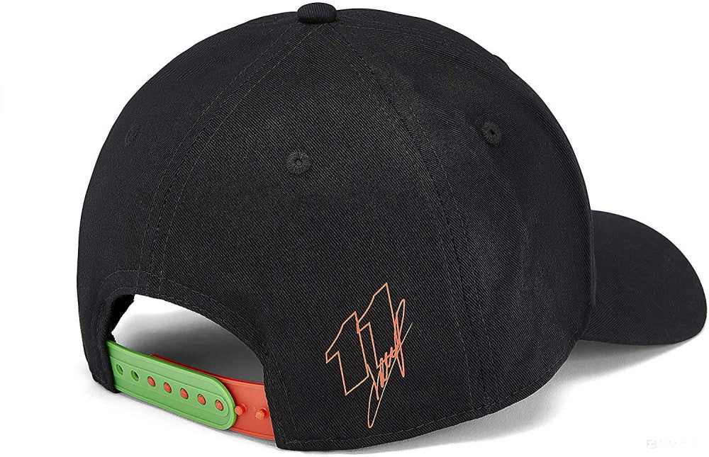 Gorra de beisbol, Racing Point Sergio Perez SP, Adulto, Negro, 2019 - FansBRANDS®