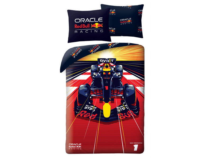Red Bull Racing, juego de funda nórdica, coche de Fórmula 1, 140 x 200 cm
