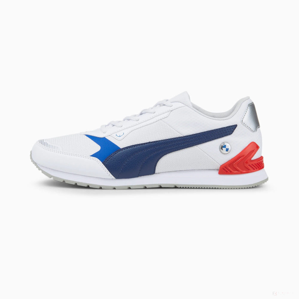 2022, Blanco, Puma BMW MMS Track Racer Zapatos - FansBRANDS®