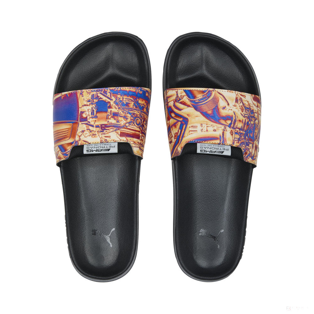 Zapatillas PUMA Mercedes Leadcat 2.0 Unstoppable, PUMA negras-PUMA plateadas - FansBRANDS®