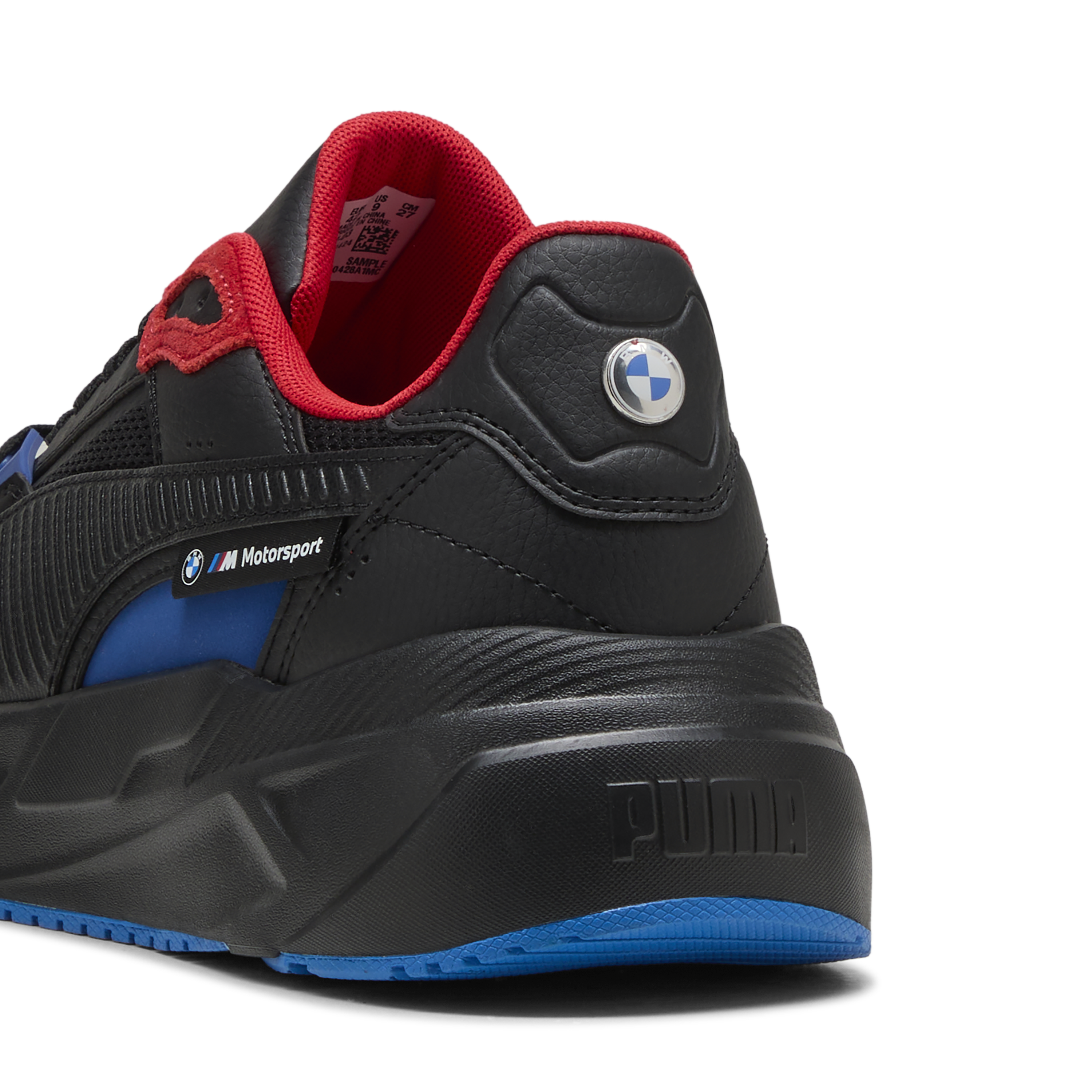 BMW Zapatillas, Puma, MMS, Trinity 2, negro-cobalto 🔥