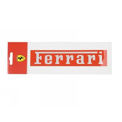 Pegatina, Ferrari, Unisex, Rojo, 19x4 cm, 2012 - FansBRANDS®